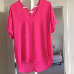 Pink top